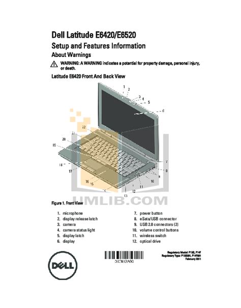 Dell latitude e6520 manual